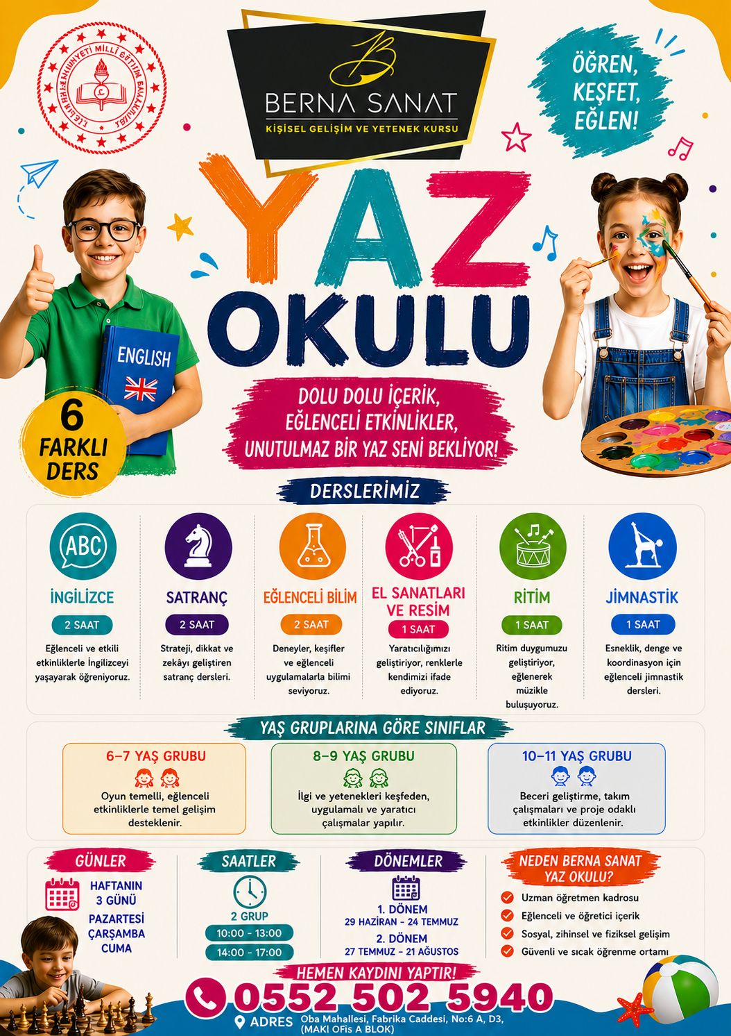 Berna Sanat Yaz Okulu